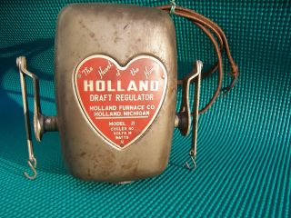 Holland Coal Furnace Draft Regulator Model 21 Holland,  Michigan photo