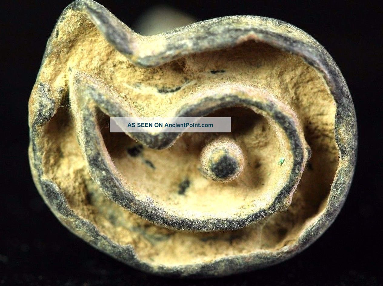 Rare Intaglio Middle Bronze Age Intact Seal Near Eastern photo