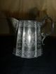 Antique Silver Plated Chased Milk Jug Pitchers & Jugs photo 1