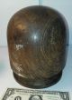 Antique Rare Millinery Wood Wooden Hat Block Mold Form Model Head 57cm / 22 1/2 