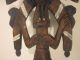 Yoruba,  Shango Staff,  Kneeling Woman,  Ca.  1950s Nigeria African Art Sculptures & Statues photo 10