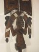 Yoruba,  Shango Staff,  Kneeling Woman,  Ca.  1950s Nigeria African Art Sculptures & Statues photo 1