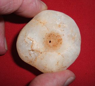 Choice Giant Sahara Neolithic Quartz Bead (1.  75 