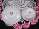 Paragon Pink Rose Blue Forget Me Not Black Tea Cup And Saucer Cups & Saucers photo 9