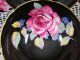 Paragon Pink Rose Blue Forget Me Not Black Tea Cup And Saucer Cups & Saucers photo 3