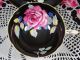 Paragon Pink Rose Blue Forget Me Not Black Tea Cup And Saucer Cups & Saucers photo 8