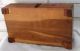 Vintage Wood And Metal Jewelry Box Cedar? Boxes photo 3
