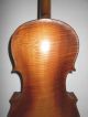 Vintage Old Antique 1800s 1 Pc Back Full Size Violin - String photo 2