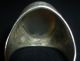 Scandinavian Ancient Artifact - Massive Silver Ring With Stone Gem 1100 - 1200ad Scandinavian photo 8