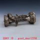 A Chinese Silver Copper Candle Stick Dragon & Phoenix Gd7507 Other Antique Chinese Statues photo 7