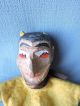 Antique Wooden Punch And Judy Hand Puppet ' The Devil ' 1920 ' S German 1 Carved Figures photo 1