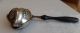 Antique Silver Victorian Tea Strainer Spoon Hand Held Gold Wash Inside Screen Other Antique Sterling Silver photo 3