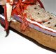 Antique Native American Indian Beaded Leather Vtg Iroquois Moccasins Native American photo 5