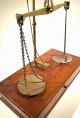 Antique Apothecary Chemist Balance Scales & Weights Travelling Box Philip Harris Other Antique Science Equip photo 2