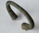 Ancient Celtic Iron Age Period Bronze Decorated Bracelet / Bangle 300 - 200 B.  C. Other Antiquities photo 2
