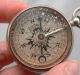Antique Leedawl Nickel Pocket Compass Short & Mason Rochester Vintage Locking Compasses photo 10
