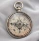 Antique Leedawl Nickel Pocket Compass Short & Mason Rochester Vintage Locking Compasses photo 1
