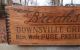 Vintage Advertising Breakstone Downsville Wood Box Old Wooden General Store Primitives photo 1