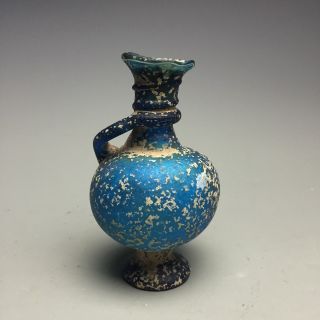 A Rare Roman Glass Bottle 6 photo