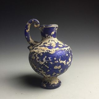 A Rare Roman Glass Bottle 4 photo