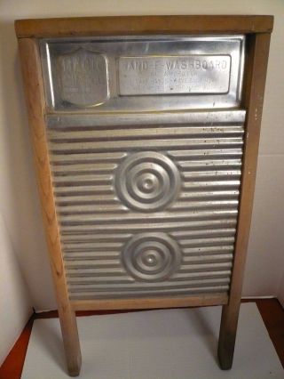 Primitive Hand - E Magic Circle Washboard Aluminum Ridges photo