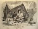 Life Among Indians George Catlin 1870 Scalping War Sioux Weapon Old West Antique Native American photo 6