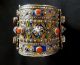 Morocco - Amazigh Berber Bracelet In Silver With Enamels And Coral Jewelry photo 1