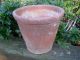 Rare Old Hand Thrown Terracotta Plant Pot 9.  5 