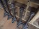 5 X Voysey Style Cast Iron Coat Hooks Old Victorian Edwardian Style Industrial Hooks & Brackets photo 3