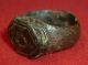 Merovingian Ancient Artifact - Solid Bronze Ring Circa 500 - 600 Ad - 3255 - British photo 9