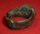 Merovingian Ancient Artifact - Solid Bronze Ring Circa 500 - 600 Ad - 3255 - British photo 5
