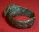 Merovingian Ancient Artifact - Solid Bronze Ring Circa 500 - 600 Ad - 3255 - British photo 7