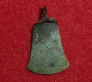 Viking Ancient Artifact Bronze Amulet - Ax / Axe Circa 700 - 800 Ad - 3411 - photo