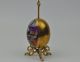Antique Imperial Russian Porcelain Easter Egg With Stand,  Circa 1915 Other Antiquities photo 4
