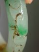 Antique Chinese Old Celadon Nephrite Grade A Jade Phoenix Bracele Bracelets photo 2