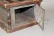 Rare Untouched Late 18th C Tin And Wood Foot Warmer Diamond Design Old Red Paint Primitives photo 9