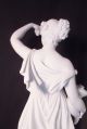 C.  1900 Blanc De Chine Figurine Of Greco - Roman Woman W Cornucopia Of Flowers Figurines photo 7