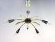 Vintage Mid - Century Modern Italian 5 - Arm Sputnik Spider Chandelier,  1950s Mid-Century Modernism photo 7