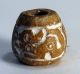Pre - Columbian Brown Fox Bead.  Guaranteed Authentic. The Americas photo 3