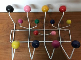 Eames Herman Miller Hang It All Colored Balls Mcm Mid Century Modern photo