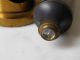 19th Century Cased Brass Drum Field Microscope Other Antique Science Equip photo 2