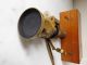 19th Century Cased Brass Drum Field Microscope Other Antique Science Equip photo 3