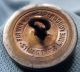 C.  1895 - 1915 Livery Button Battle Arm & Sword Chromed Bronze - Firmin London Buttons photo 3