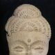 Rare Ancient Gandharan Gray Schist Stone Face Buddha 2nd - 3rd Cent.  Afghanistan Statues photo 2