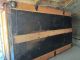 Refinished Flat Top Steamer Trunk Antique Chest With Key 1800-1899 photo 8