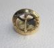 Nautical Brass Push Button Sundial Compass Maritime Rose London 2 
