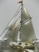 The Sailboat Of Sterling Silver Of Japan.  105g/ 3.  70oz.  Japanese Antique Other Antique Sterling Silver photo 7