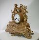 Antique 1860 French Clock Hunting Gracieus Statue Romantic Renovated Clocks photo 4
