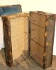 Antique Hartmann Gibraltarized Wardrobe Steamer Trunk Chest Case Coffee Table 1800-1899 photo 5