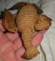 Antique 1800s Sailor Knot Crocheted Stuffed Bird W/ Heart In Chest Vafo Primitives photo 7